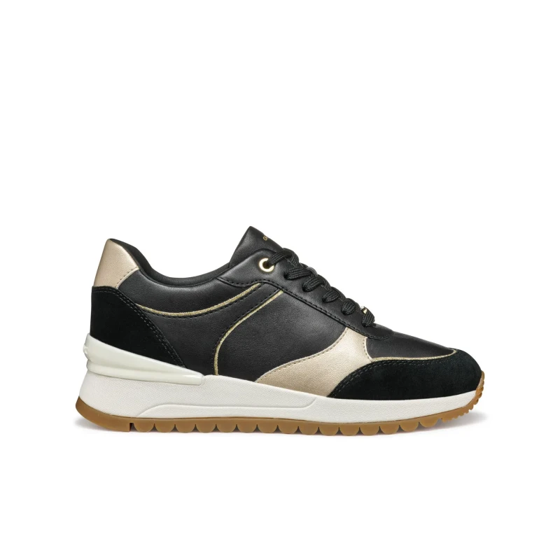 Image of Geox Womens Trainers Geox Desya A Noir Female 36