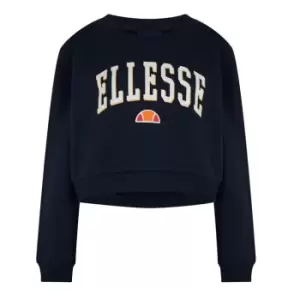 Image of Ellesse Cropped Sweatshirt - Blue