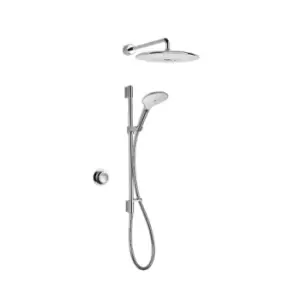 image of Mira Mode Maxim Dual Outlet Rear Fed Pumped Gravity Digital Shower 1.1907.002 - 285334