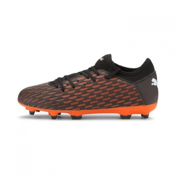 Puma Future 6.4 Childrens FG Football Boots - Black/Orange