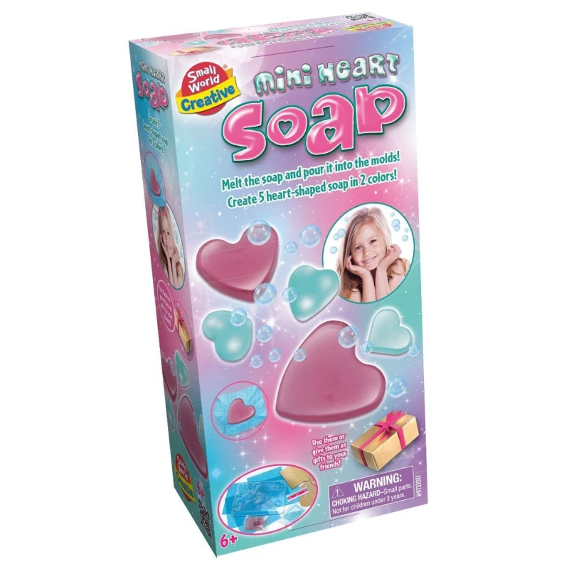 Image of Small World Toys Mini Heart Soap Multi unisex One Size