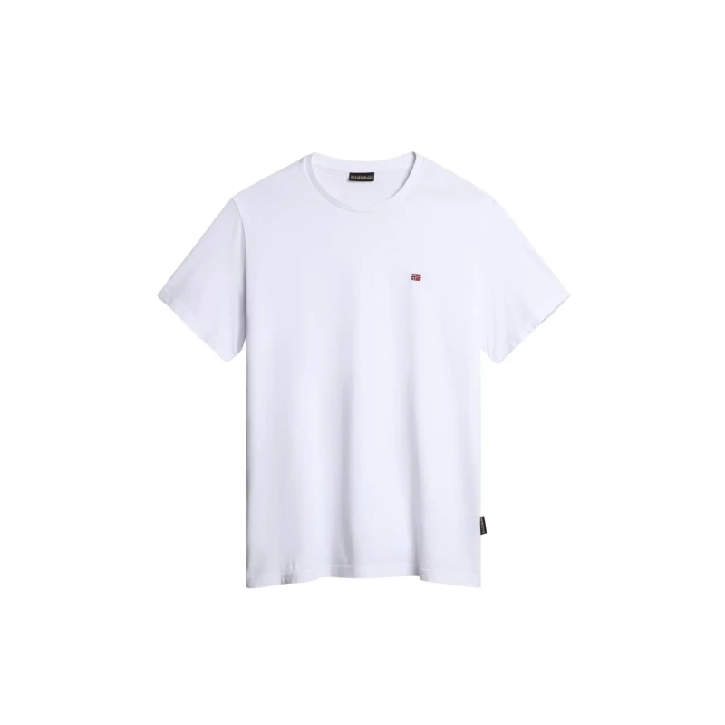 Image of Napapijri SALIS SS SUM STORMY WEAT G1Y - White White 2XL
