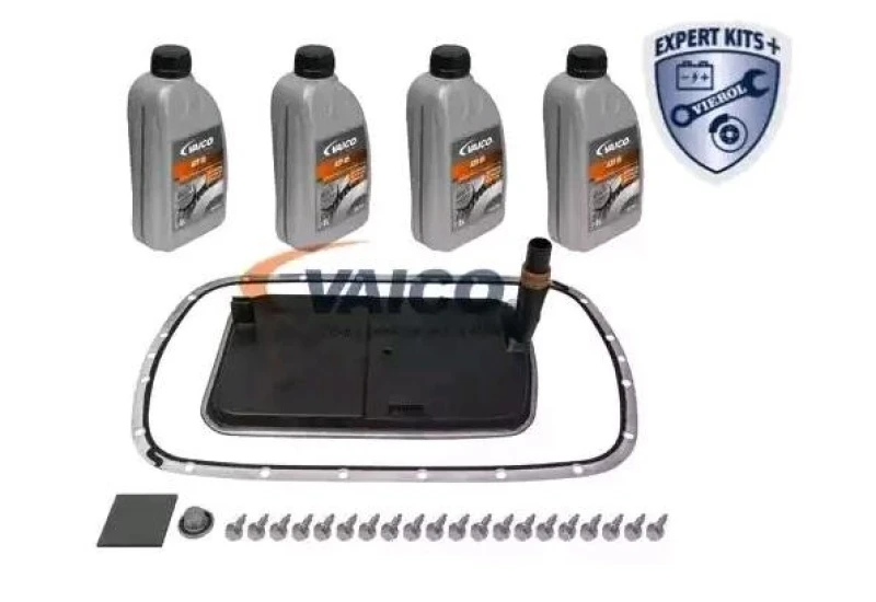 Image of VAICO V20-2093 Parts Kit, automatic transmission oil change with oil quantity for standard oil change, with gasket/seal Parts Kit,automatic transmiss