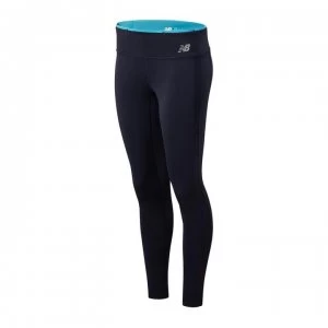 image of New Balance Accelerate Colour Leggings Ladies - Virtual Sky