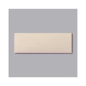 Cream Bevelled Wall Tile 10 x 30cm - Metro