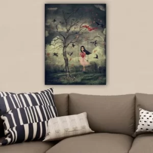 Image of 94192444_70100 Multicolor Decorative Canvas Painting