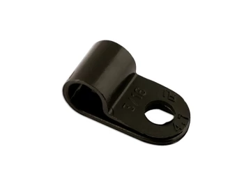 image of Black Nylon P-Clip 12.0mm Pk 100 Connect 30353