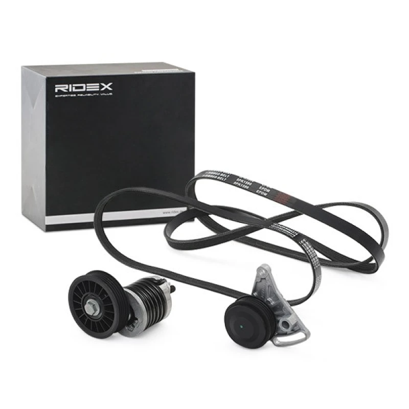 Image of RIDEX 542R0060 V-ribbed belt set V-Ribbed Belt Set (542)