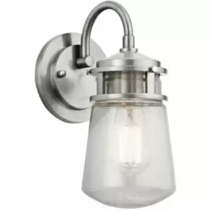 Image of Loops - Outdoor IP45 Wall Light Brushed Aluminum LED E27 75W