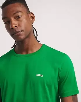 Image of BOSS Green Curved Logo T-Shirt