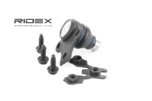 Image of RIDEX Ball joint VW,SEAT,HYUNDAI 2462S0003 357407365,357407365A,357407365S 357407365,357407365A