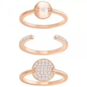 Image of Swarovski Ginger Ring Set Size 58