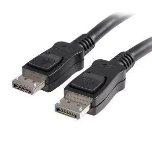 image of StarTech DisplayPort 1.2 Cable with Latches Certified 3m