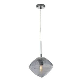 Image of Fan Europe Lighting - Fan Europe Luce_Ambiente_Design - Glass Ceiling Pendant, Aquamarine, E27