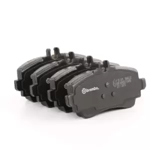 Image of BREMBO Brake pad set MERCEDES-BENZ P 50 035 1684200120,1684200720,1684200820 1684201120,1684201320,1684201420,A1684200120,A1684200720,A1684200820