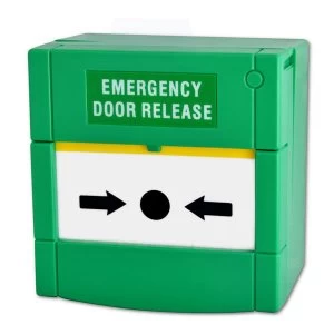 image of Resettable Push Glass Emergency Call Point Unit