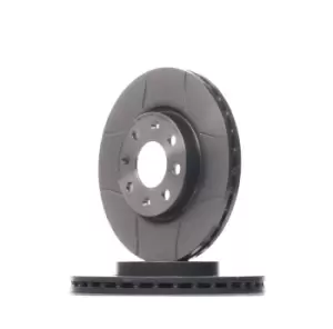 Image of BREMBO Brake disc MAX LINE 09.5843.77 Brake rotor,Brake discs OPEL,FIAT,VAUXHALL,Corsa D Schragheck (S07),Corsa E Schragheck (X15),Adam (M13)
