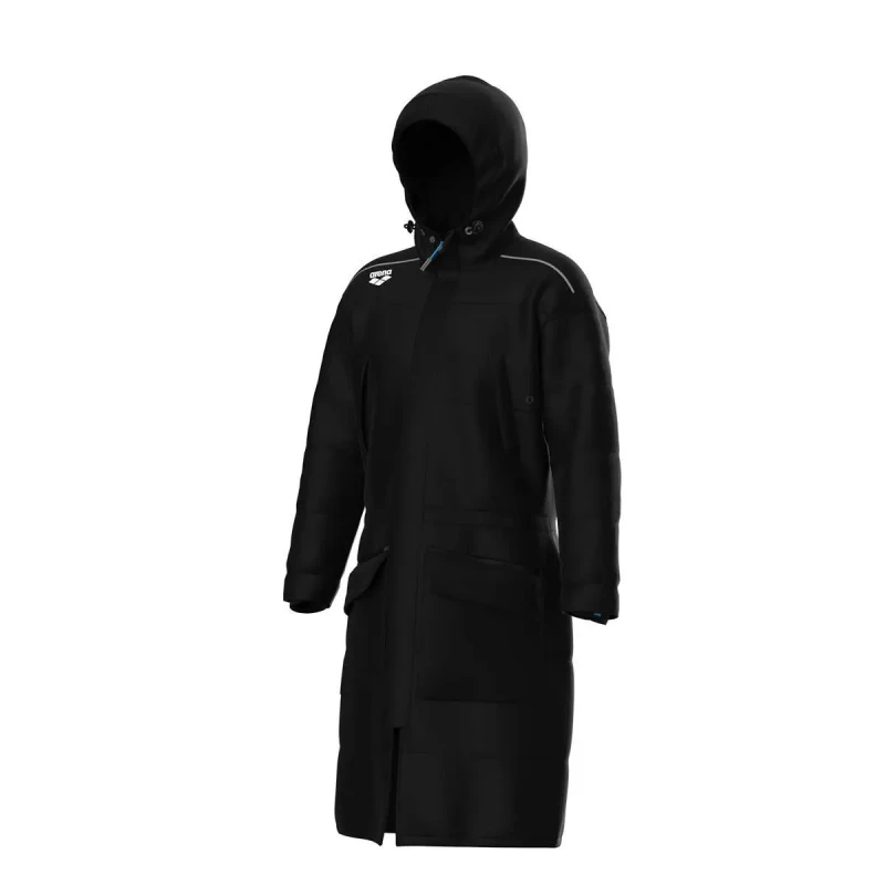 Image of Parka Arena Team Solid Noir Unisex M