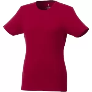 image of Elevate Womens/Ladies Balfour T-Shirt (M) (Red)