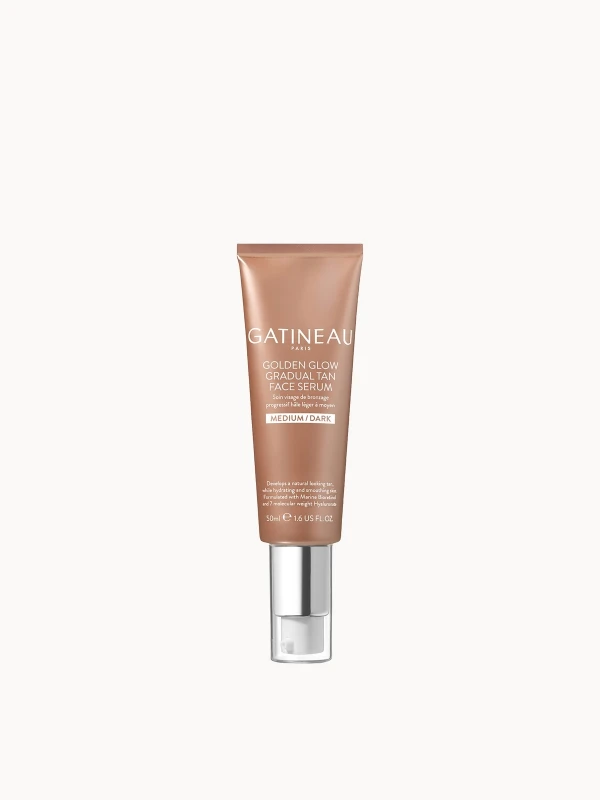 Image of Gatineau Golden Glow Gradual Tan Face Serum 50ml - Medium/Dark