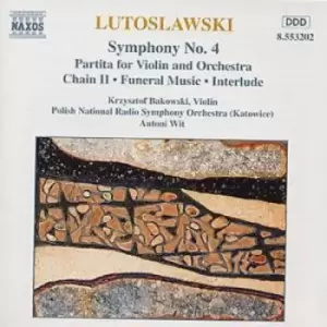 Image of Lutoslawski Symphony No 4 by Witold Lutoslawski CD Album