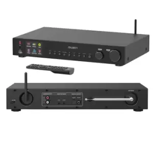 Image of Majority Fitzwilliam Internet Radio DAB+ Bluetooth Spotify Tuner Black