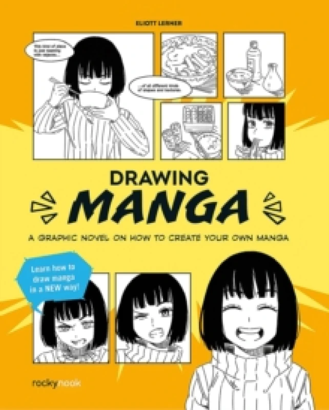 Image of Drawing Manga : A Graphic Novel Guide on How To Create Your Own Manga Paperback / softback
