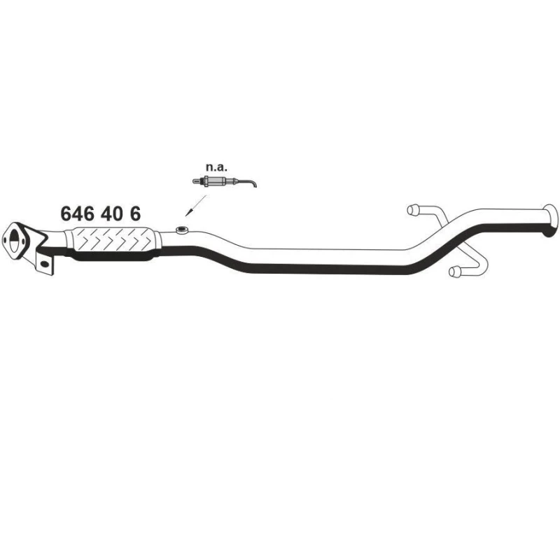 Image of ERNST 646406 Exhaust Pipe Exhaust Pipe (17)