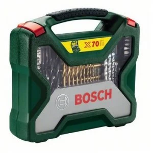 image of Bosch X-Line 70 Piece Drill and Screwdriver Accessory Set