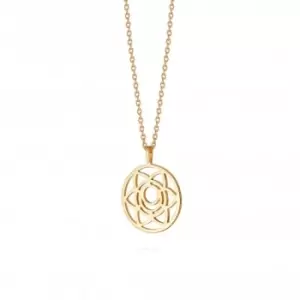 image of Sacral Chakra 18ct Gold Plated Necklace NCHK4002