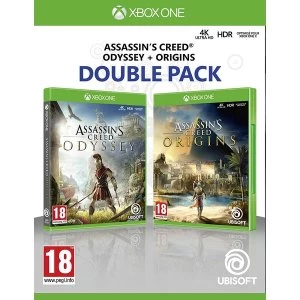 image of Assassins Creed Origins & Odyssey Double Pack Xbox One Game