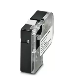 Image of Phoenix Contact 0803966 Label Printer Tape, Black On White, 5.5M