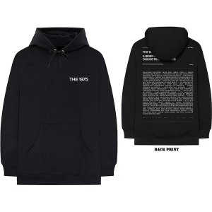 image of The 1975 - ABIIOR Welcome Welcome Version 2. Unisex Large Hoodie - Black