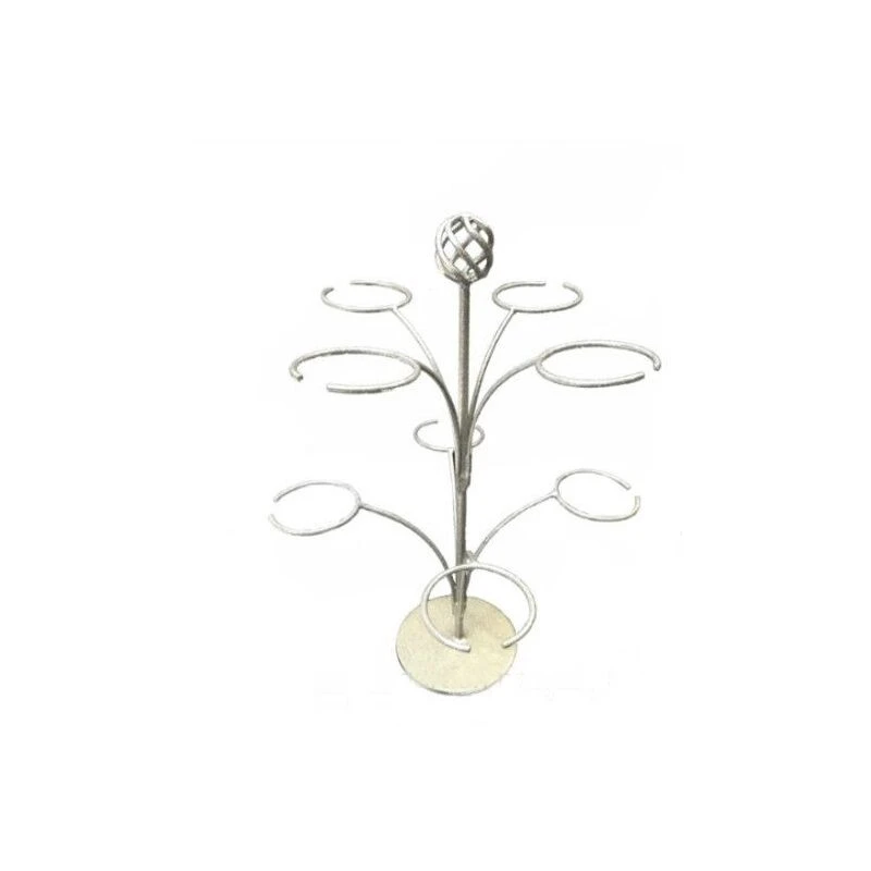 Image of Poppy Forge Cocktail Tree - Steel - L40.6 X W40.6 X H47cm - Silver