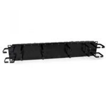 Image of 2U Double-Sided Horizontal / Vertical Cable Management Panel with Fing