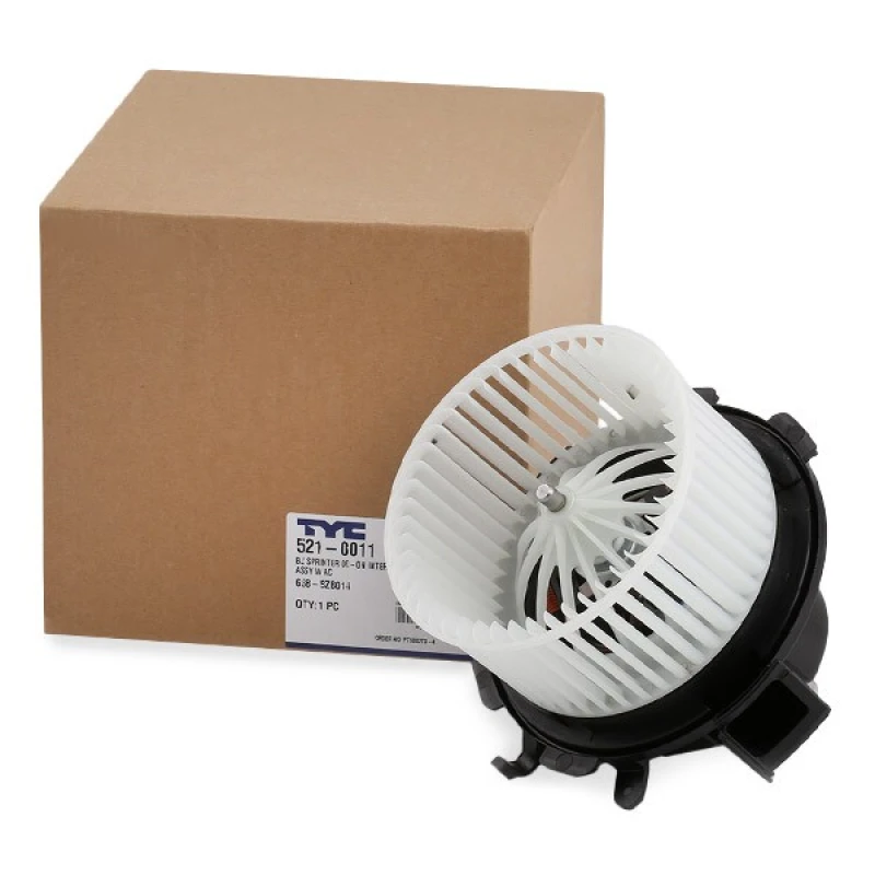 Image of TYC 521-0011 Blower Motor for vehicles with air conditioning Interior Blower (2669)