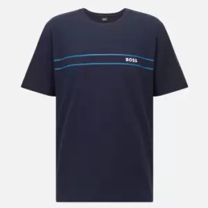 Image of BOSS Bodywear Mens Urban T-Shirt - Dark Blue - L