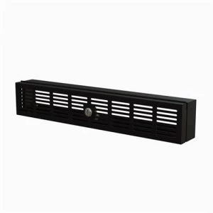 Image of StarTech.com 2U Rack Mount Security Cover - Hinged Locking Rack Panel/ Cage/Door for Physical Security/ Access Control of 19" Server Rack & Network Ca