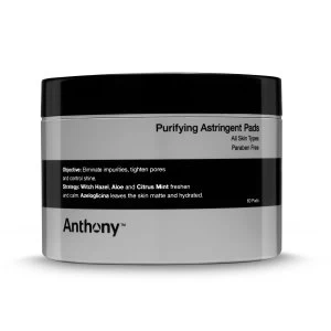 image of Anthony Anthony Purifying Astringent Toning Pads x60