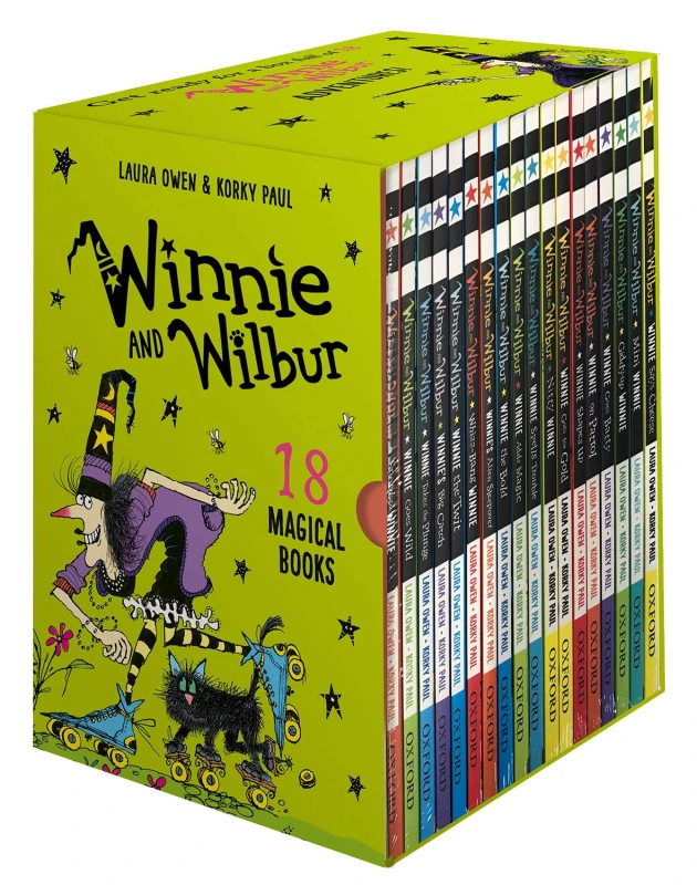 Image of Winnie and Wilbur Box Set 18 Magical Fiction Books Laura Owen Books
