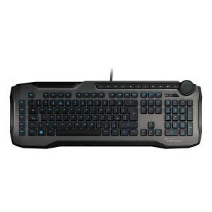 image of Roccat Horde Membranical Grey Gaming Keyboard (UK Layout)