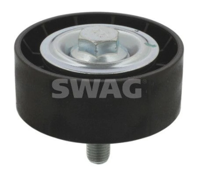Image of Deflection / guide pulley, V-ribbed belt SWAG 70 93 6442