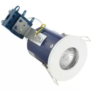 Image of Electralite Yate Fire Rated Downlight IP65 White