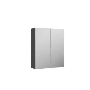 image of Nuie Arno 600mm Mirror Unit (50/50) - Anthracite