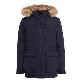 Image of adidas Utilitas Hooded Parka Unisex - Legend Ink