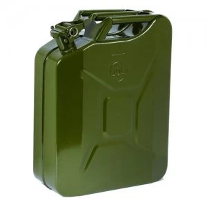 image of SIP 04568 20 Litre Green Steel Fuel Can