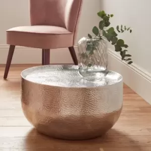 Image of Pacific Sangli Alu Coffee Table Silver