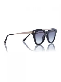 image of Persol Black Po3158S Rectangle Sunglasses Black