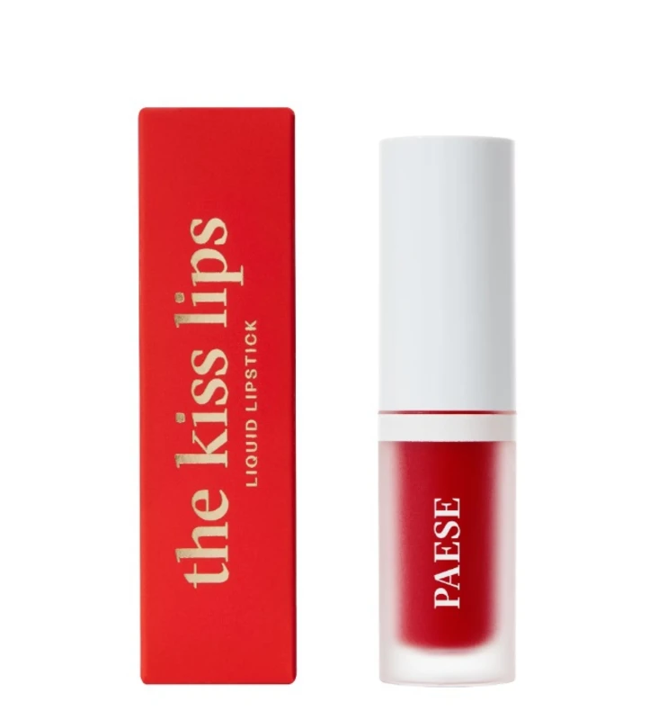 Image of Paese The Kiss Lips Liquid Lipstick 06 Classic Red