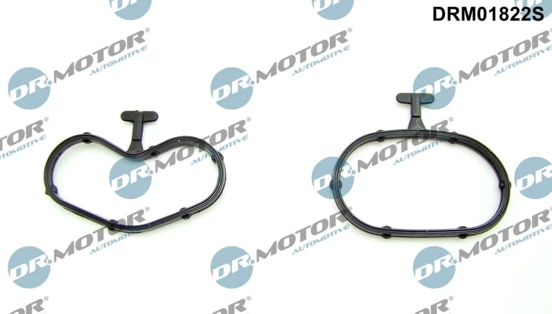 Image of DR.MOTOR AUTOMOTIVE Gasket Set, oil cooler DR.MOTOR AUTOMOTIVE DRM01822S